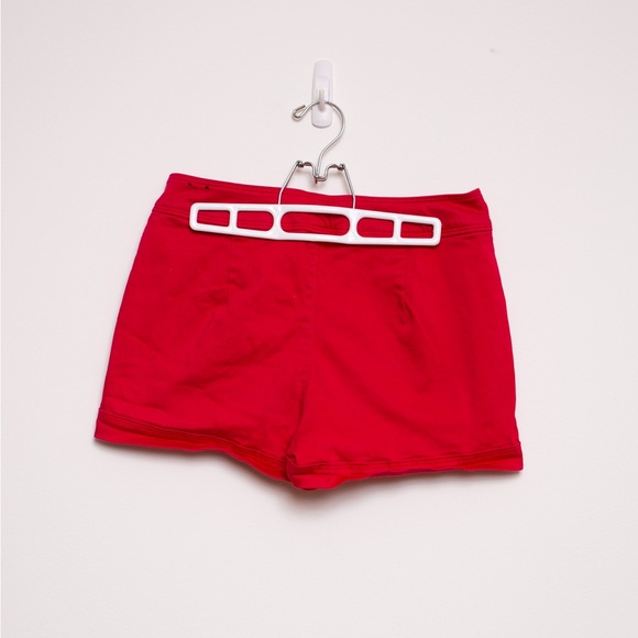 Red Express button up Shorts - Picture 2 of 2